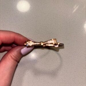 Kate Spade Rose Gold Bow Bracelet